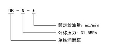 DB-N系列單線潤滑泵